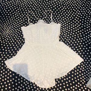 White Stylestalker romper 